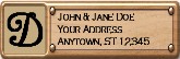 Return Address Label